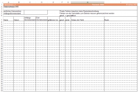 Fahrtenbuch-Vorlage für Excel - wo gibt's das - CHIP