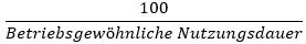 Lineare Abschreibung (AfA) - Berechnung, Formel, Hinweise